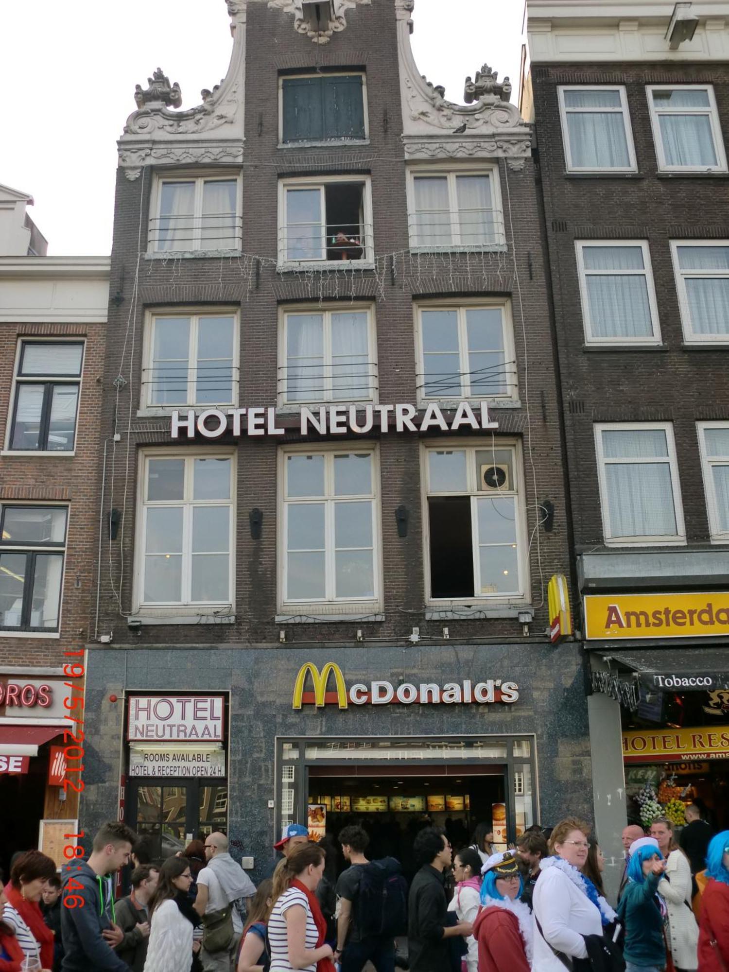 Budget Hotel Neutraal Amesterdão Exterior foto
